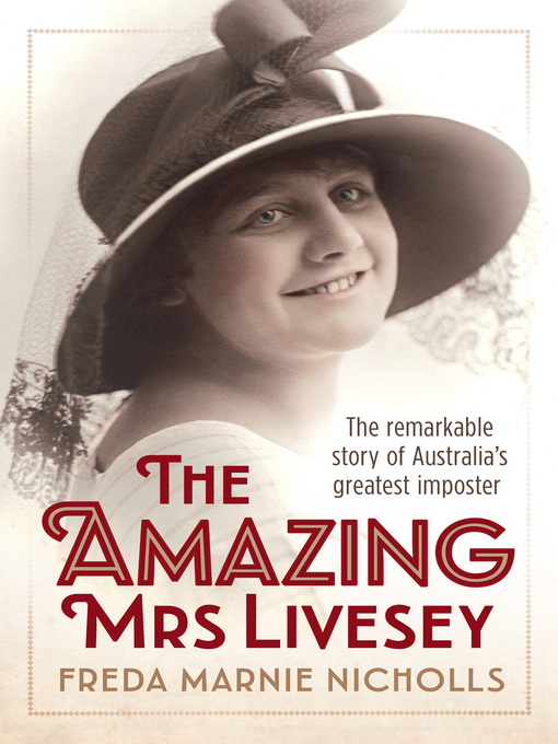 Title details for The Amazing Mrs Livesey by Freda Marnie Nicholls - Wait list